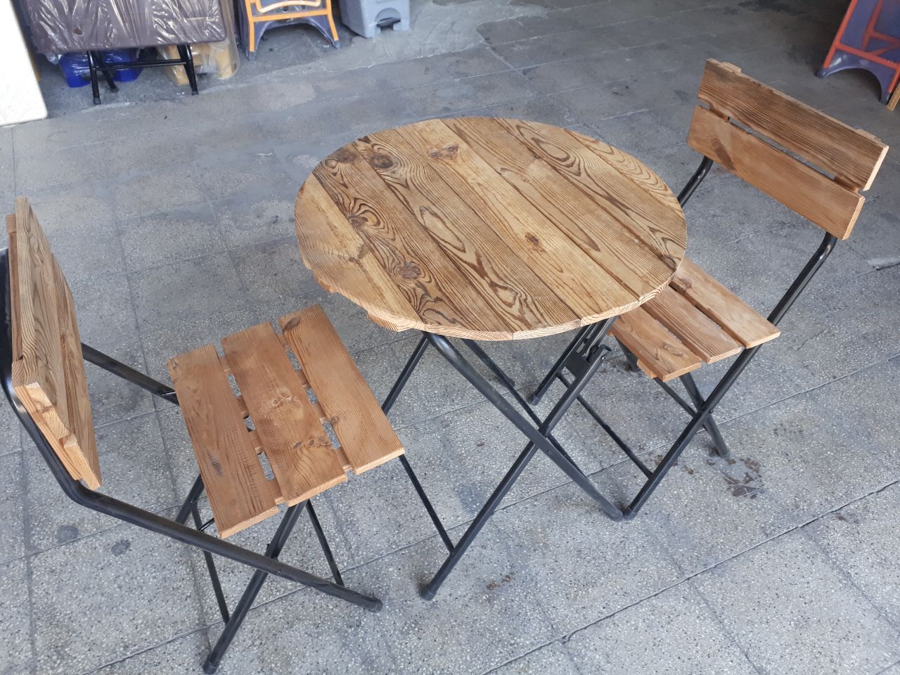 میز چوبی ۲ نفره چوبی 