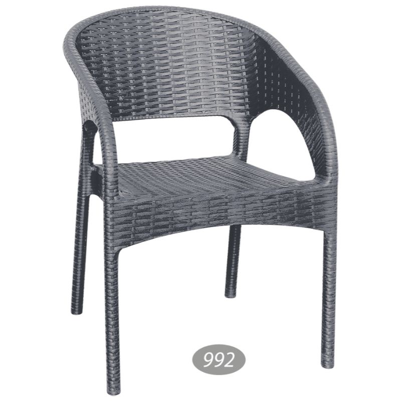 3 عدد صندلی دسته دار حصیر بافت کد 992