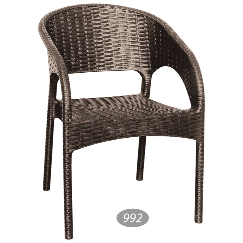 3 عدد صندلی دسته دار حصیر بافت کد 992