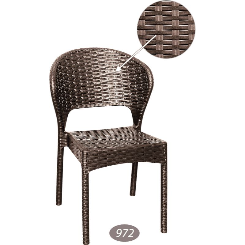 سه عدد صندلی بدون دسته 972 حصیر بافت