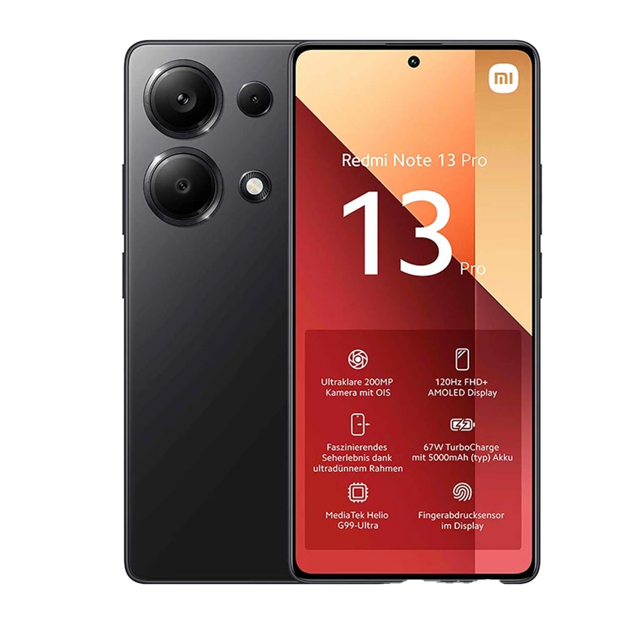 گوشی موبایل شیائومی مدل Redmi Note 13 Pro 4G دو سیم کارت ظرفیت 256 گیگابایت و رم 8 گیگابایت