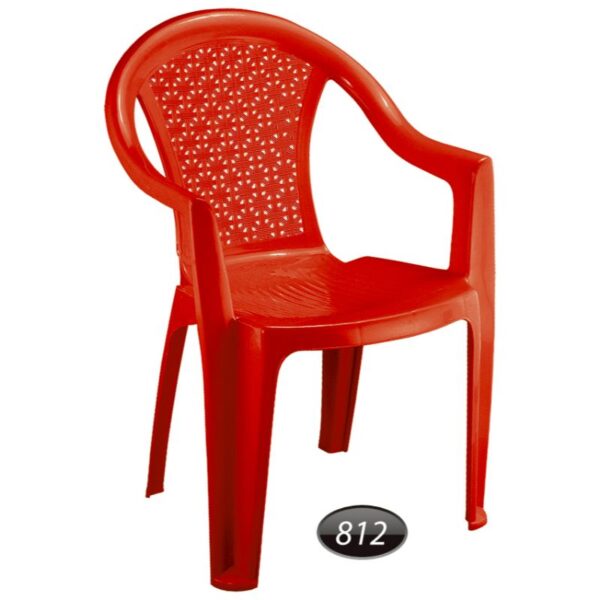 6 عدد صندلی پلاستیکی کد 812