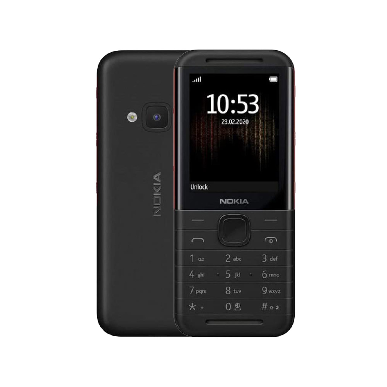 گوشی موبایل Nokia مدل 5310 TA-1212 DS دو سیم‌ کارت - مشکی قرمز - اصلی (FA)