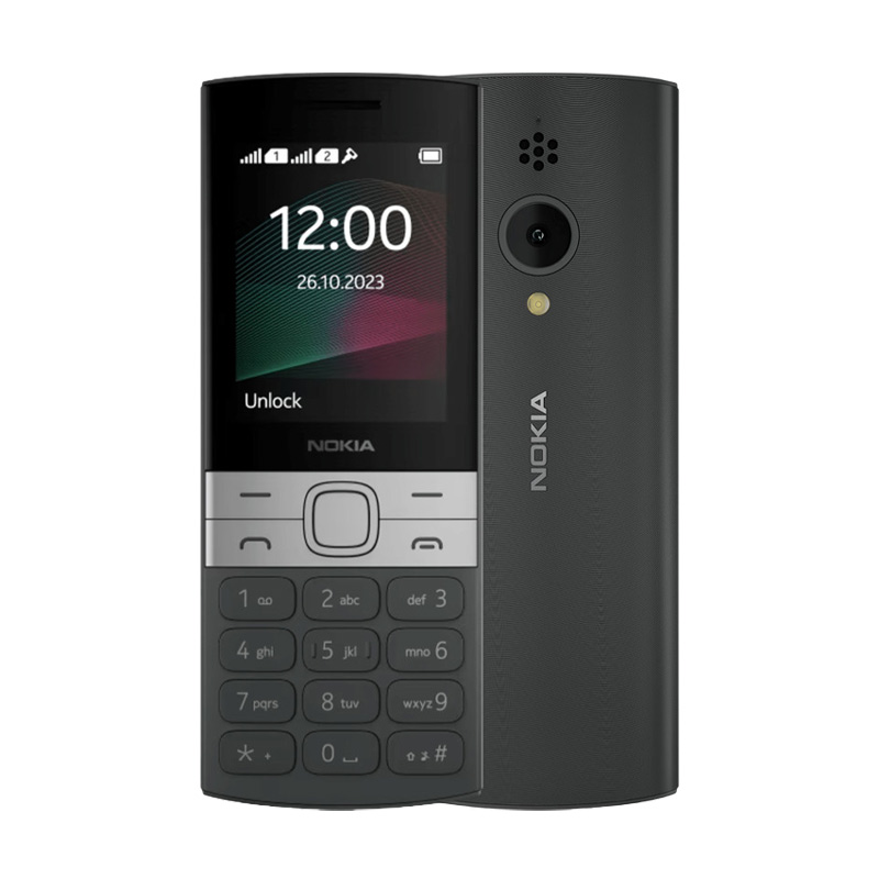 گوشی موبایل Nokia مدل 2023- 150 دو سیم کارت - مشکی - اصلی (FA)