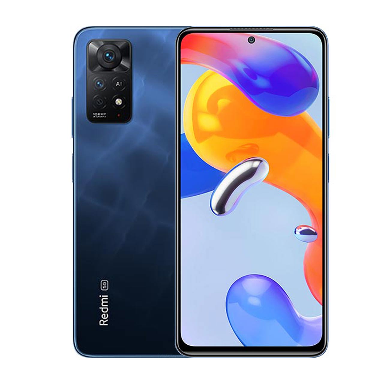 گوشی موبایل شیائومی مدل Redmi Note 11 pro 5G 2201116SG دو سیم‌ کارت ظرفیت 128 گیگابایت و رم 6 گیگابایت آبی